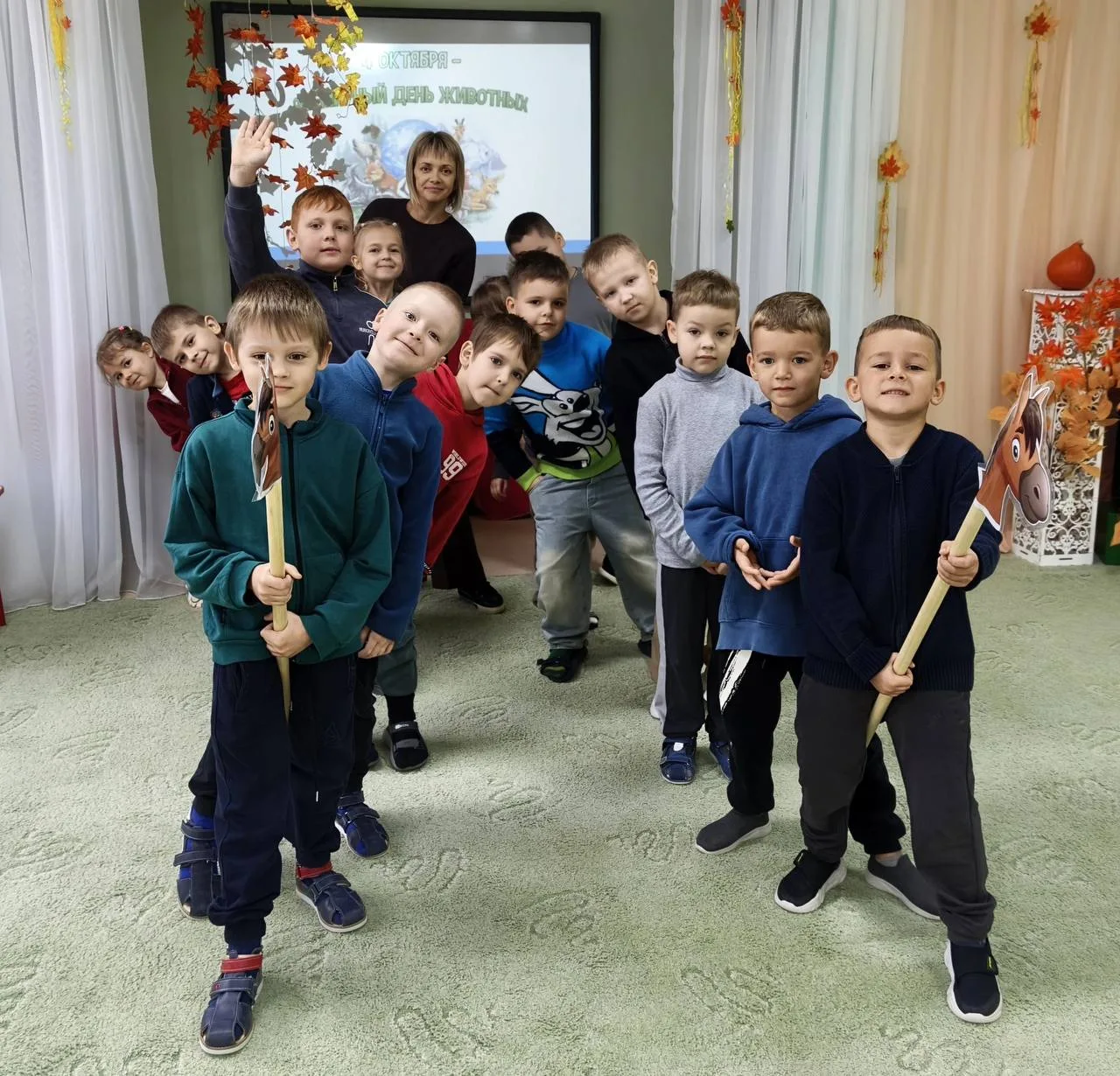 🐾 В Семилуках дошкольникам рассказали о животных и бережном отношении к природе.