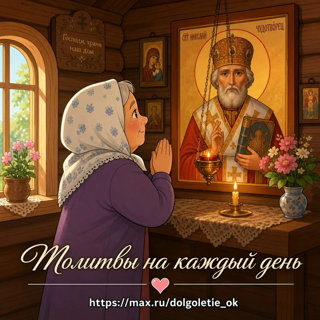 🌿 МОЛИТВЕННОЕ ПРОШЕНИЕ К НИКОЛАЮ ЧУДОТВОРЦУ