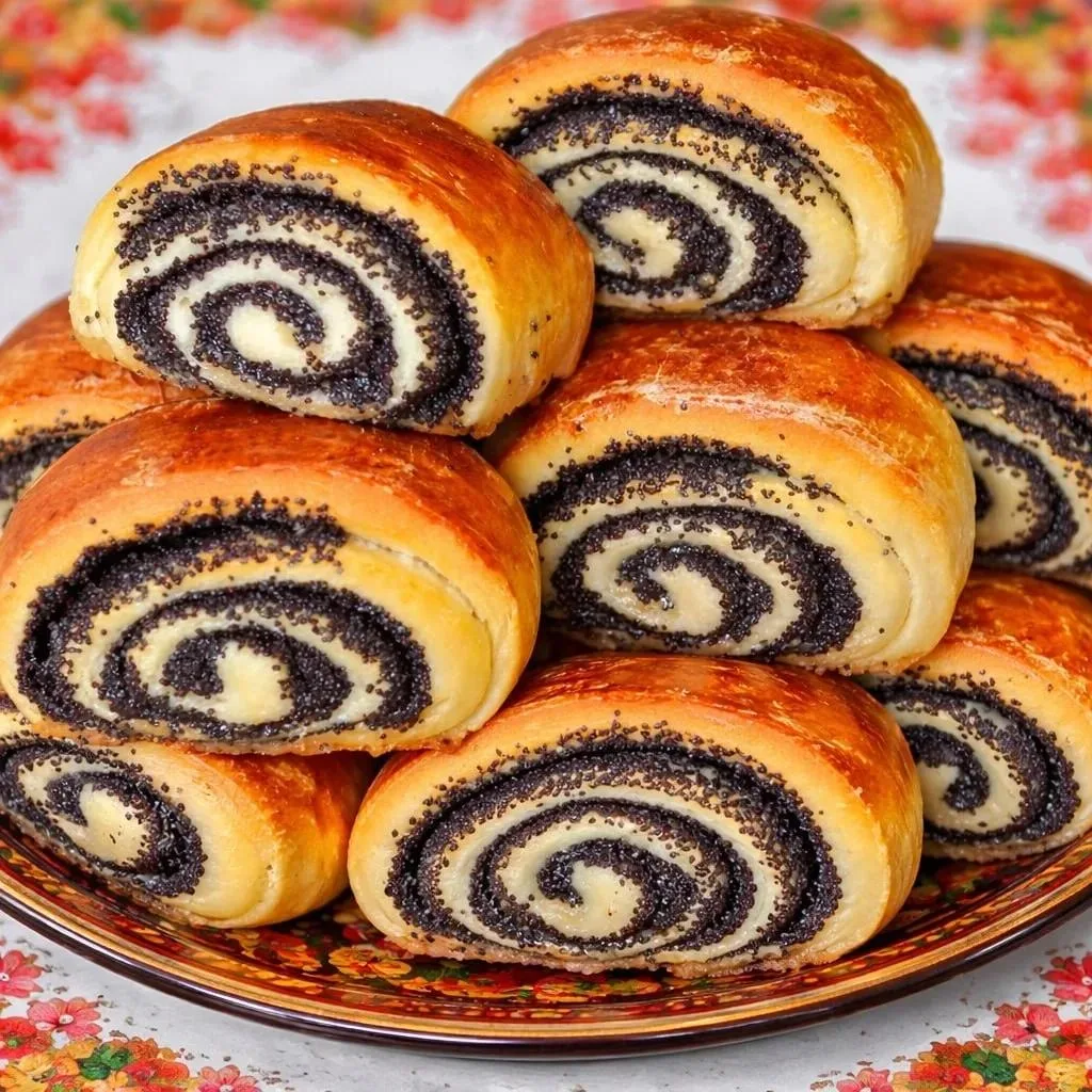 БУЛОЧКИ С МАКОМ