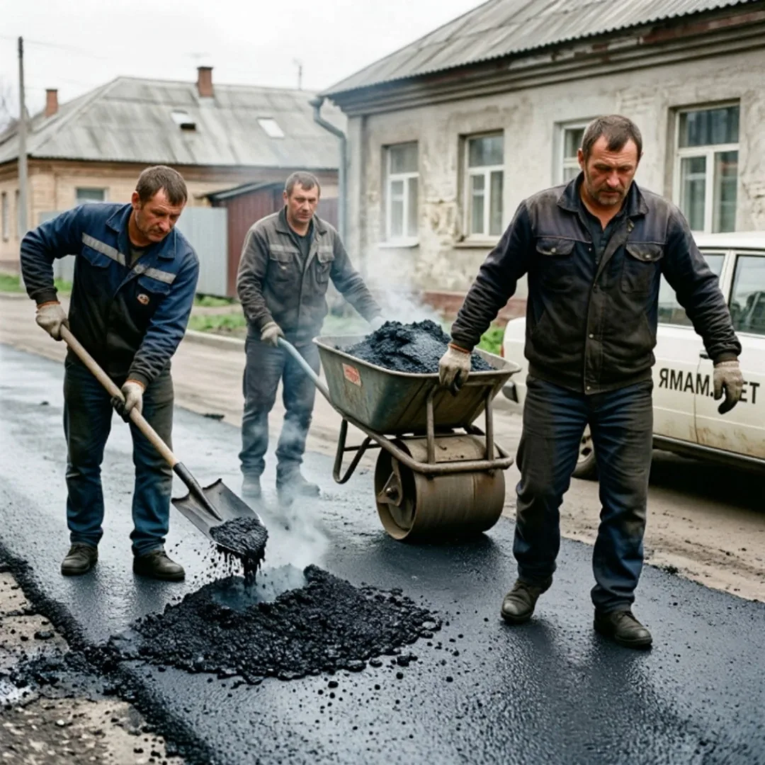 🚧 В Госдуме предложили разрешить жильцам самим латать ямы во дворах без штрафов (сейча...