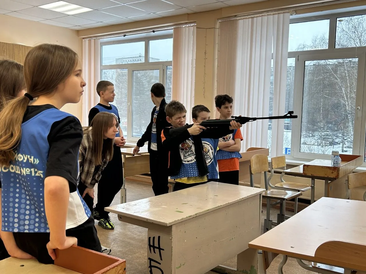 🗓️11 апреля в Кировском районе проходили муниципальные (районные) этапы "Всероссийской военно-патрио