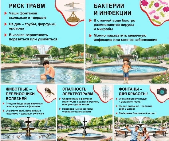 Уважаемые родители!
Лето — время каникул и детских прогулок. Однако радость от солнечных дней может 