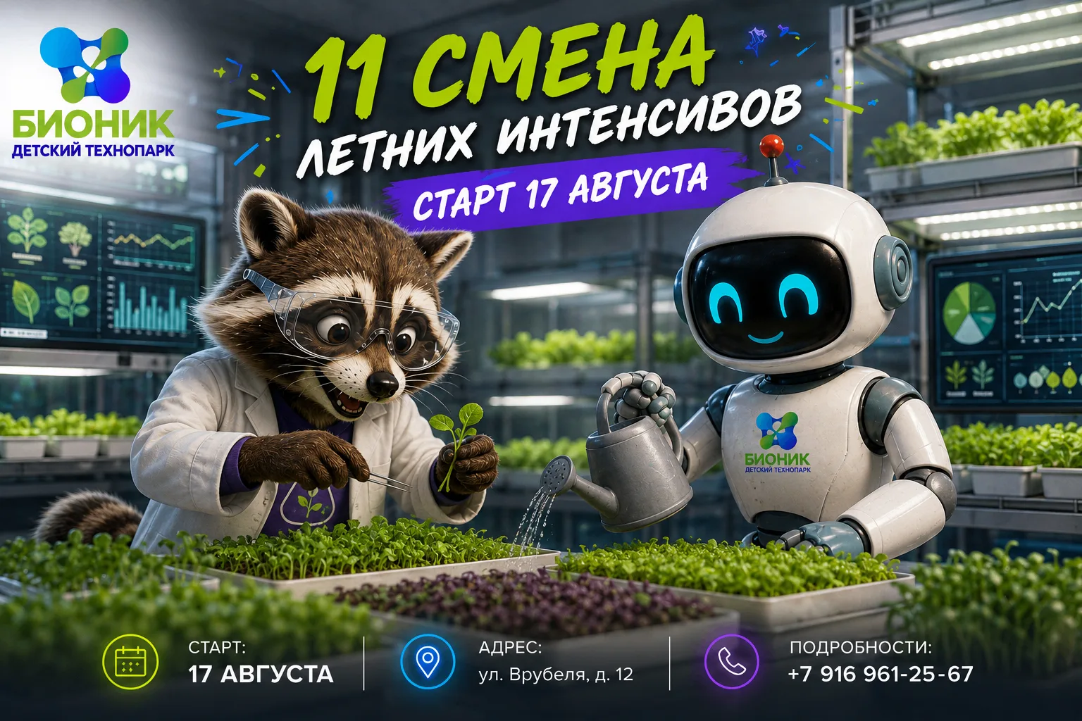 Енот возвращается в сити-фермерство: второй урожай будет лучше!