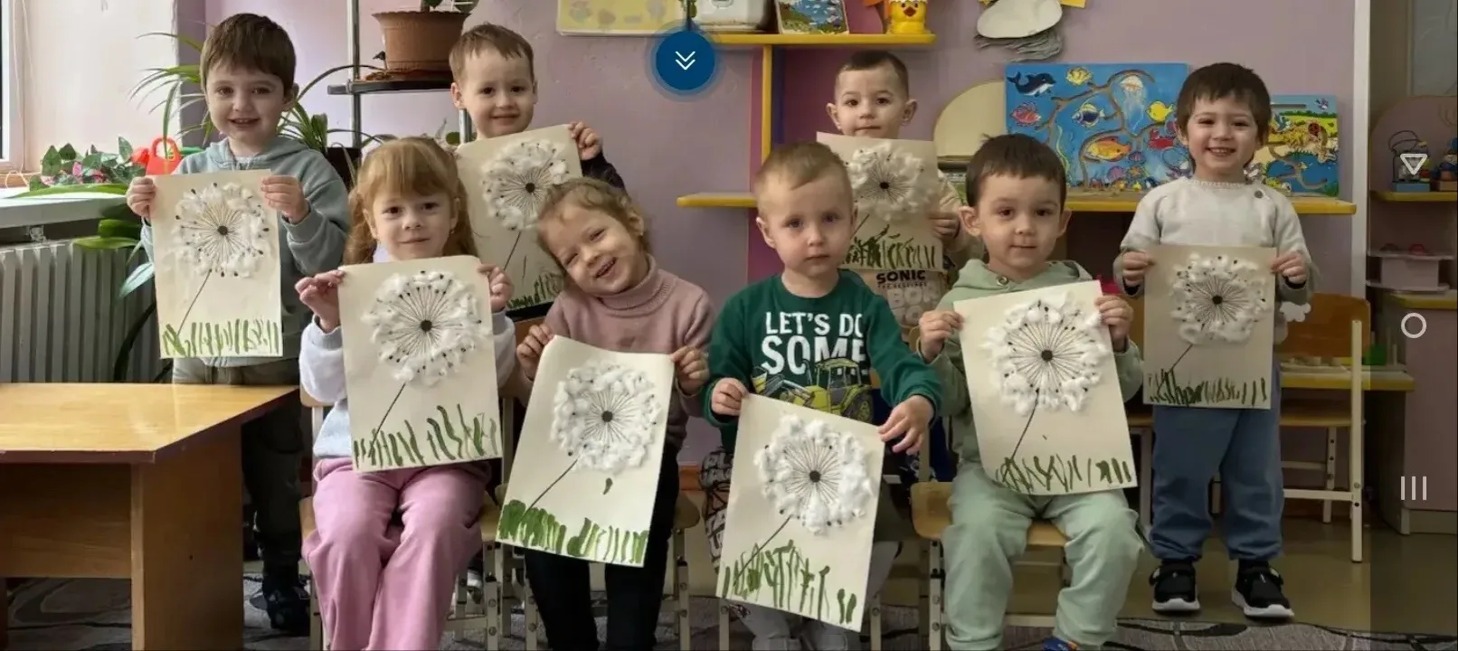 День одуванчика в 1-х младших группах