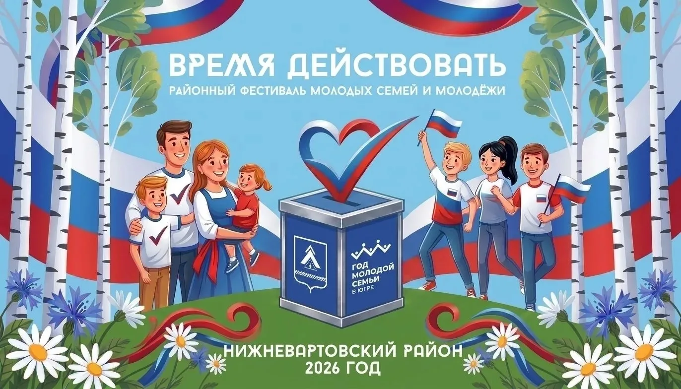 Время действовать: в Нижневартовском районе пройдет фестиваль молодых семей и молодежи