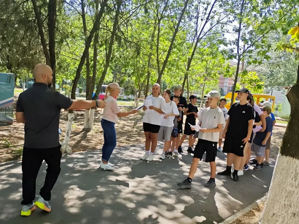 Праздник спорта и мороженого в Новотроицком