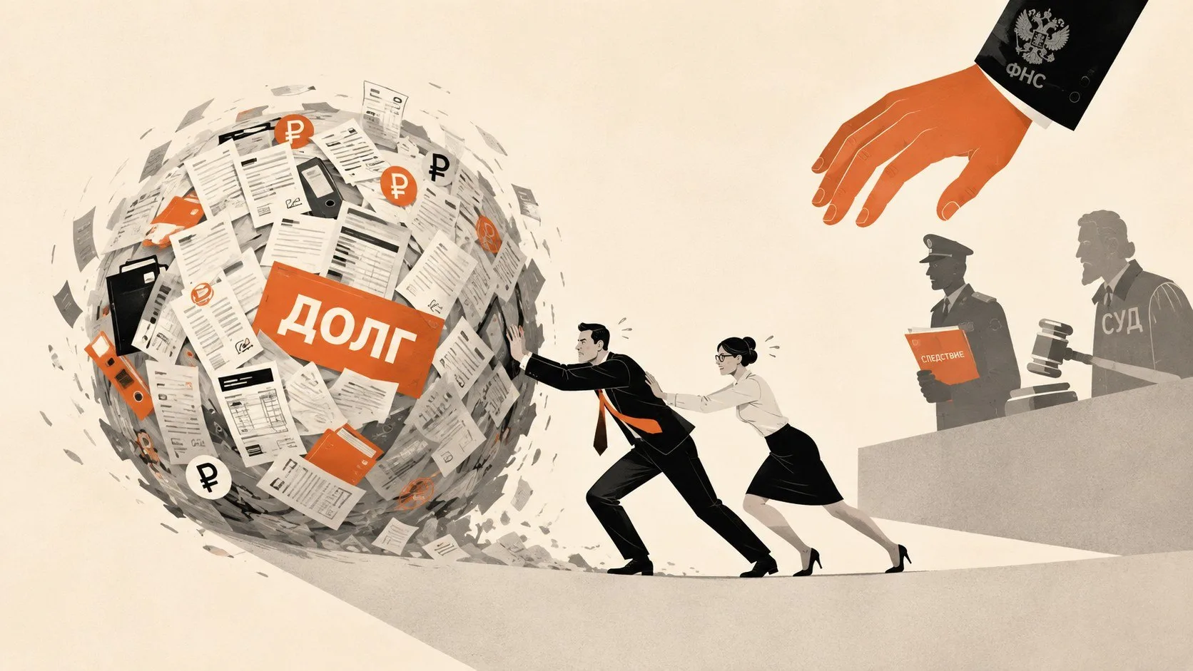 💀 Когда налоговая наконец остановится: долг, который переживает даже должника