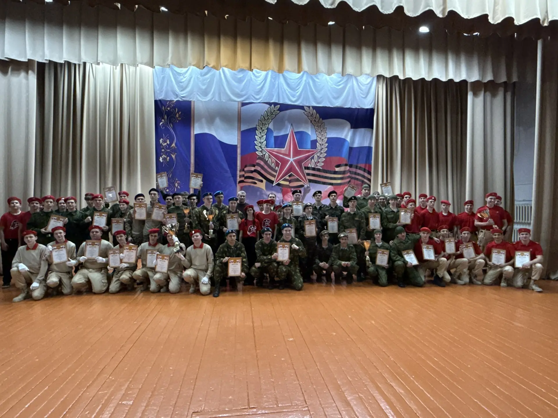 Сегодня прошел финальный этап ежегодного военно-спортивного конкурса «К защите Родины г...