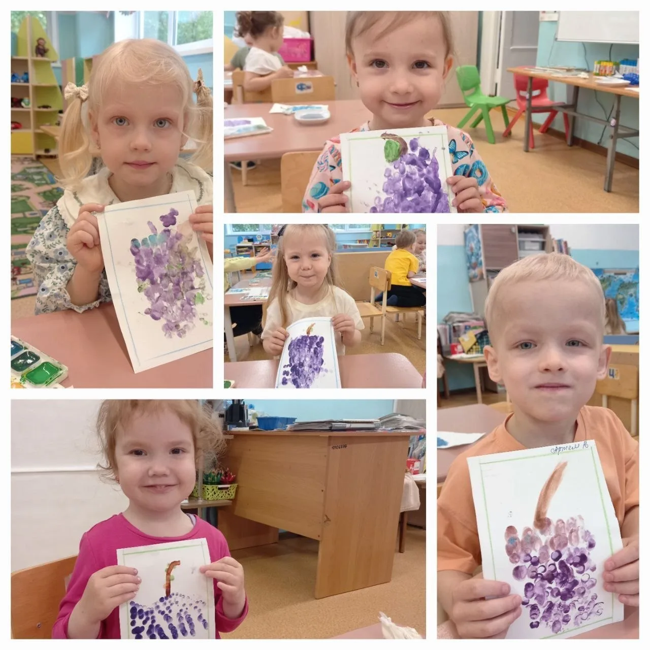 🎨 Пальчиковое рисование в группе «Клубничка»!

В группе «Клубничка» прошёл настоящий творческий пра