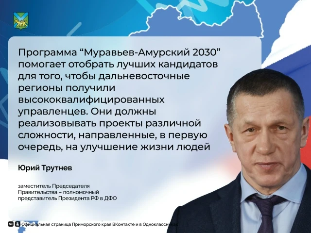 Обучающую программу для участников пятого потока «Муравьев-Амурский 2030» начали во Вла...