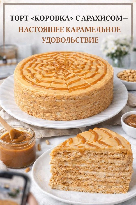 ЭТОТ ТОРТ Я ГОТОВИЛА С ОСОБЫМ НАСТРОЕНИЕМ, И ОН СРАЗУ ПОКОРИЛ СВОИМ ВКУСОМ 🤍