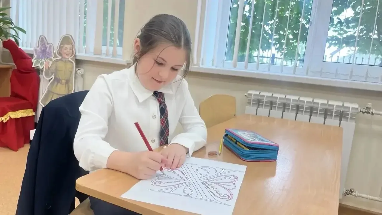 🎨 «Ожившие буквы»  📖 В преддверии Дня славянской письменности в 1Д классе Лицея №1 прошло необычное 