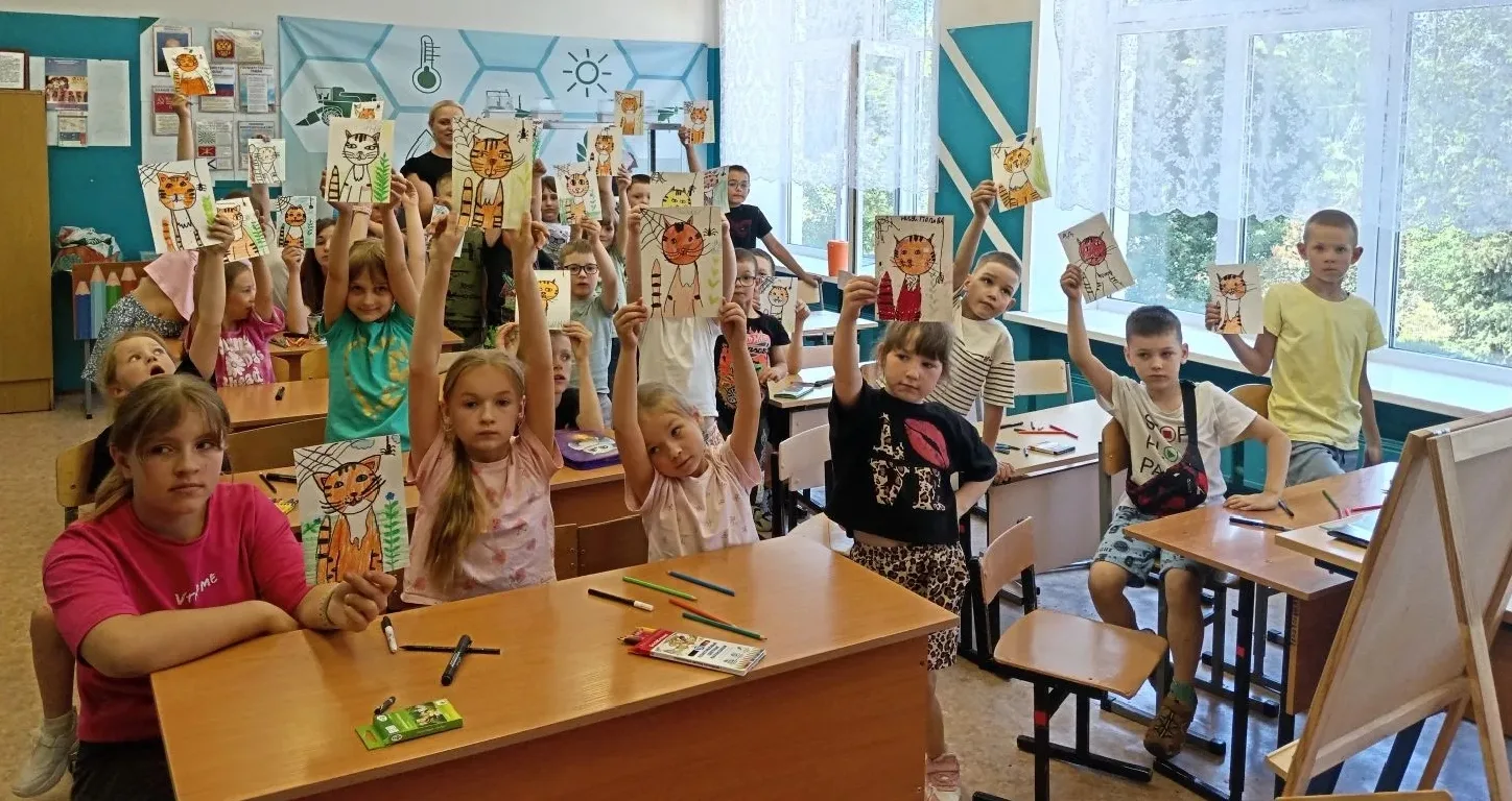 🪻В детском пришкольном оздоровительном лагере "Бригантина" (Гимназия 2, с. Макеево) пр...