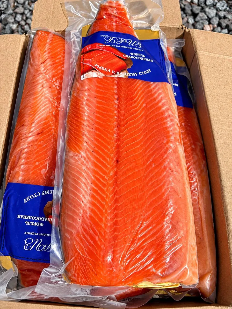 🐟 ФИЛЕ ФОРЕЛИ СЛАБОЙ СОЛИ