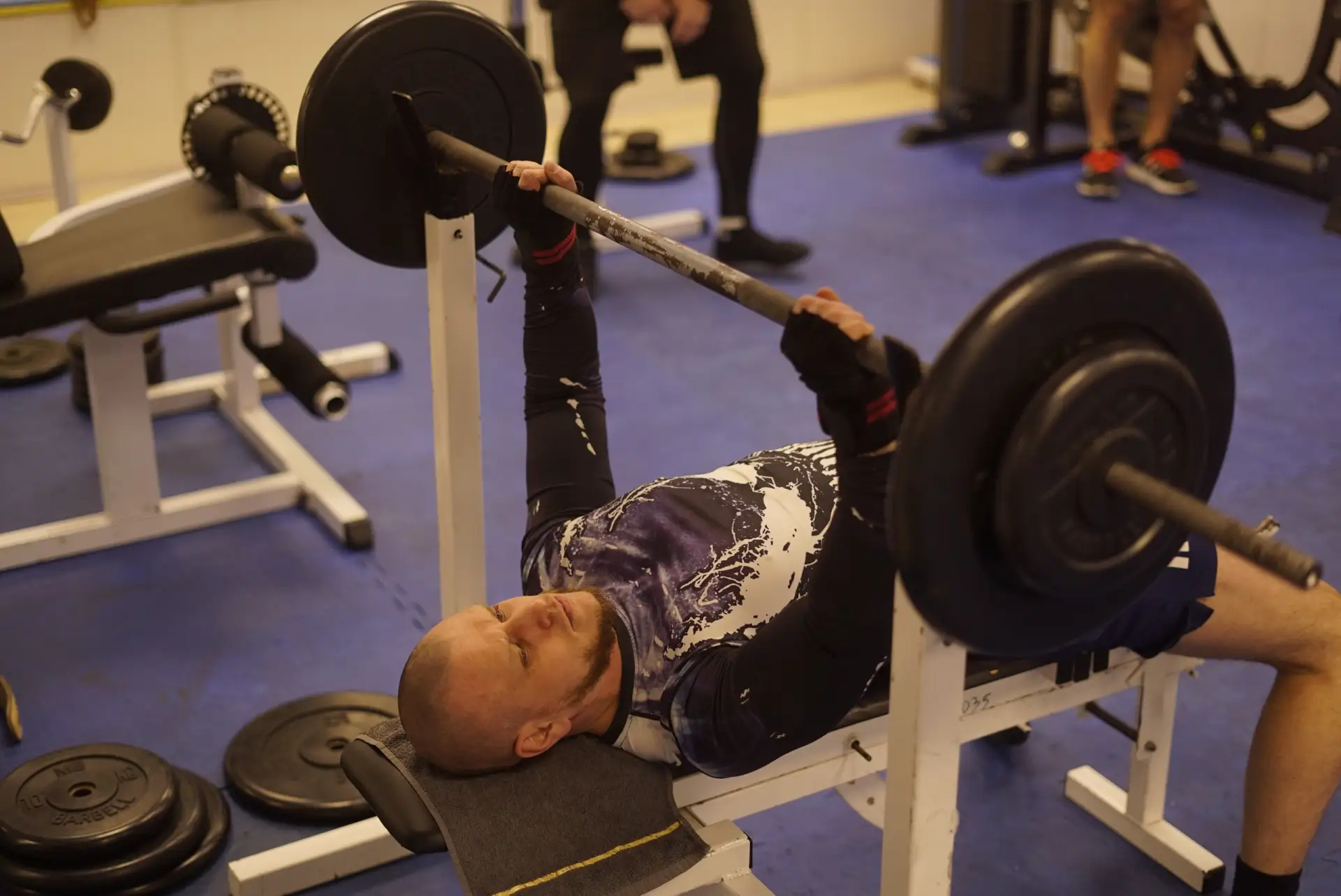 Доброе утро! Берем вес и уверенно жмем от груди! 🏋‍
Пусть сегодня у вас хватит сил и выносливости с