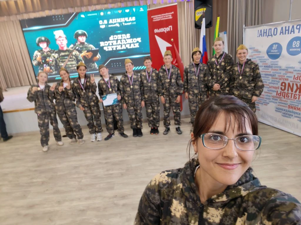 На региональный этап Зарница 2.0 едет команда МБОУ Ясногорская СОШ средняя возрастная категория, нас