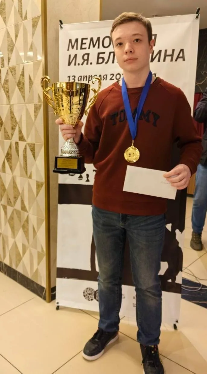 🏆Подольский шахматист — победитель Всероссийских соревнований!   В Санкт-Петербурге прошёл ежегодный