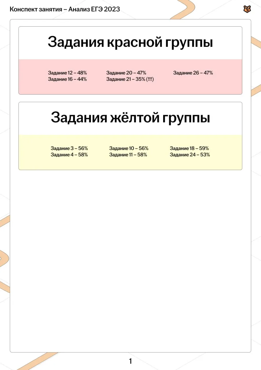 Во! Из конспекта с курса вытащил пару страничек, чтобы показать тенденцию наглядно: зад...