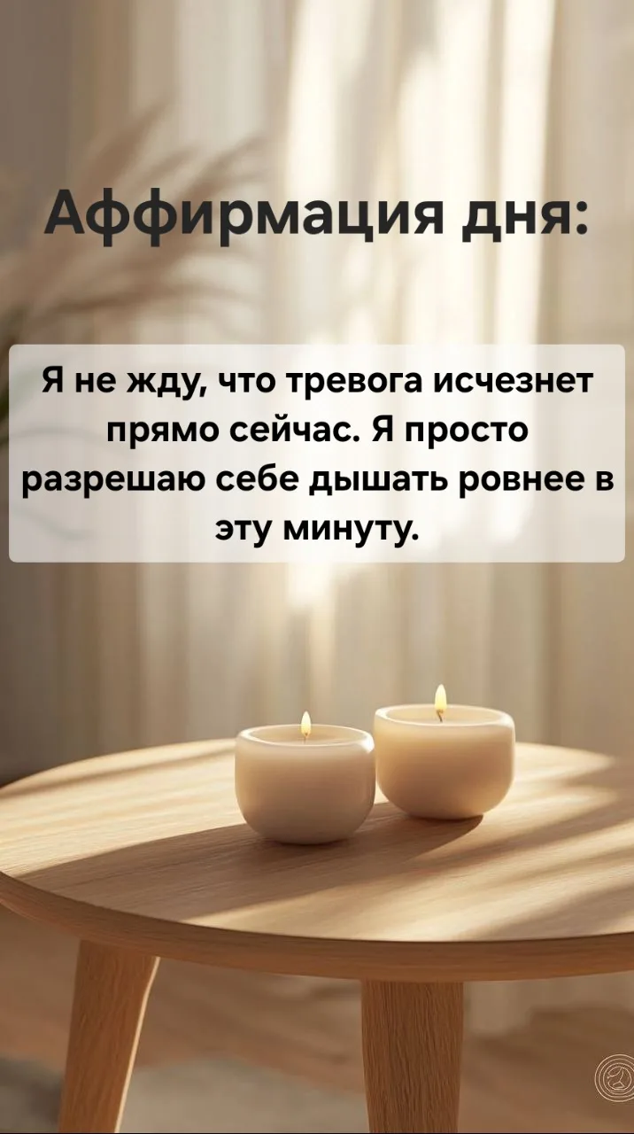 Аффирмация дня
