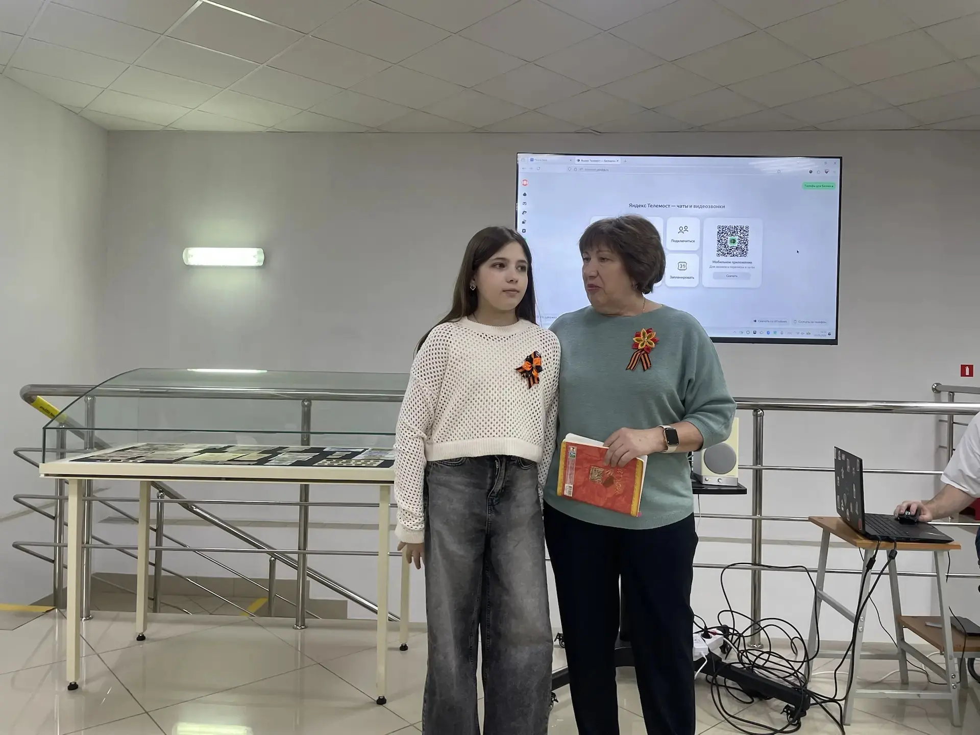 8 мая в Шаховском краеведческом музее царила особенная, трогательная атмосфера. Активисты Движения П