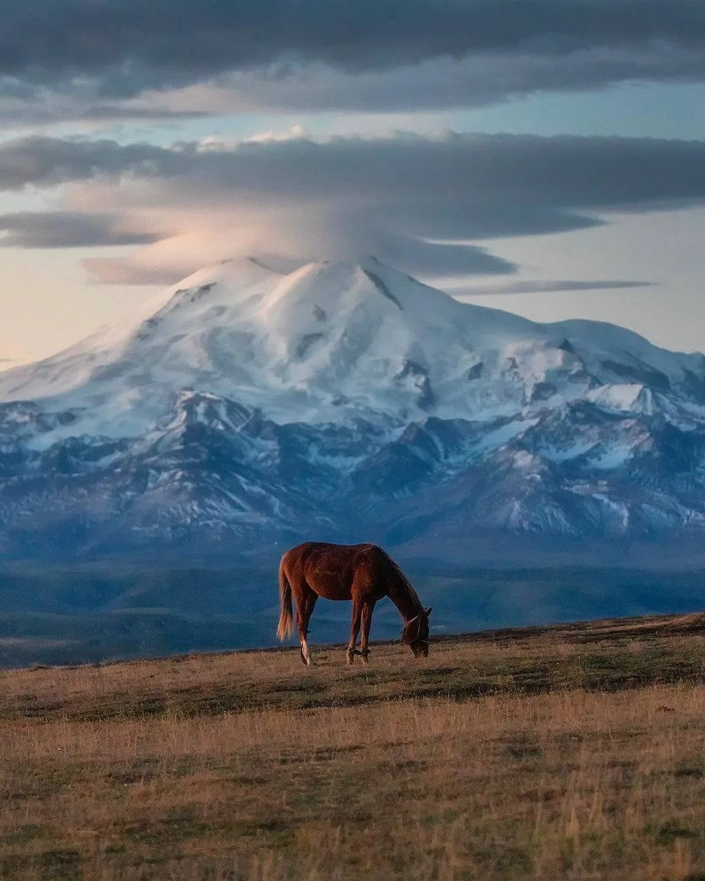 Плато Бермамыт, вид на Эльбрус 😍🏔️
