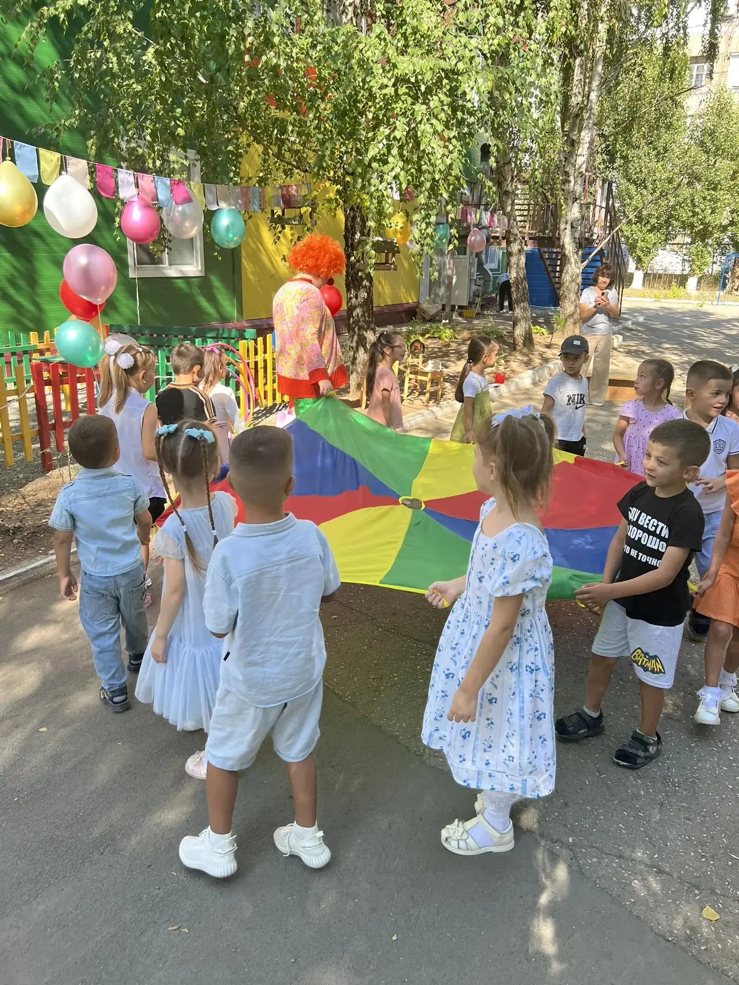 День знаний в нашем детском саду (Корпус №2).