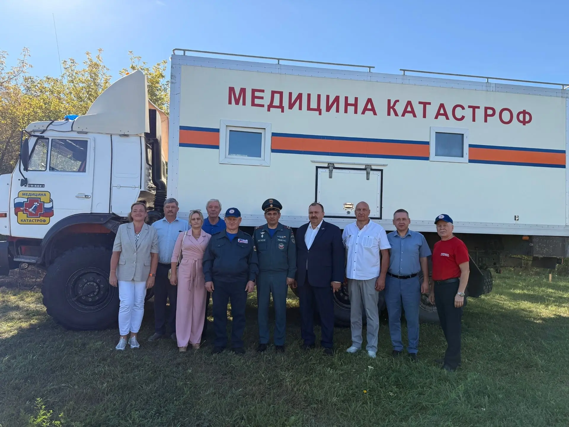 На учебном полигоне Территориального центра медицины катастроф состоялись зональные сор...