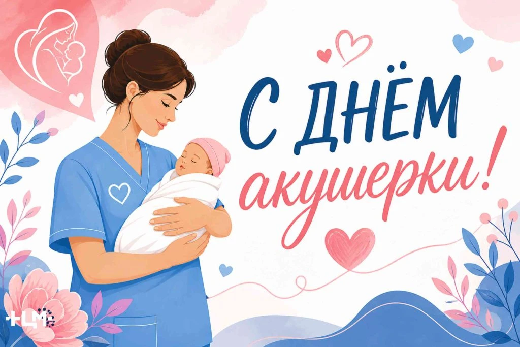 Пусть каждый рабочий день приносит радость от встречи с новой жизнью, а в стенах роддом...