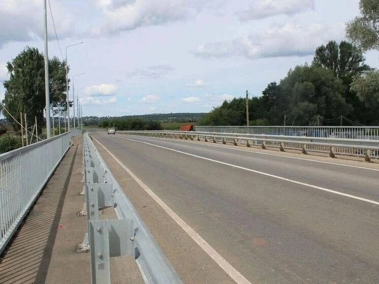 В Воткинском районе открыли мост через Сиву после капремонта