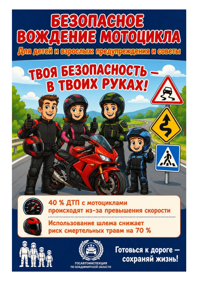 🏍️ Берегите себя и своих близких!