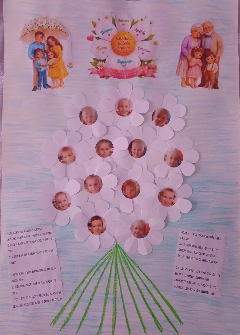 Тематический день "Подарки для любимых" ко дню «День семьи👨👩👧👦, любви💞 и верности» прошел в атм