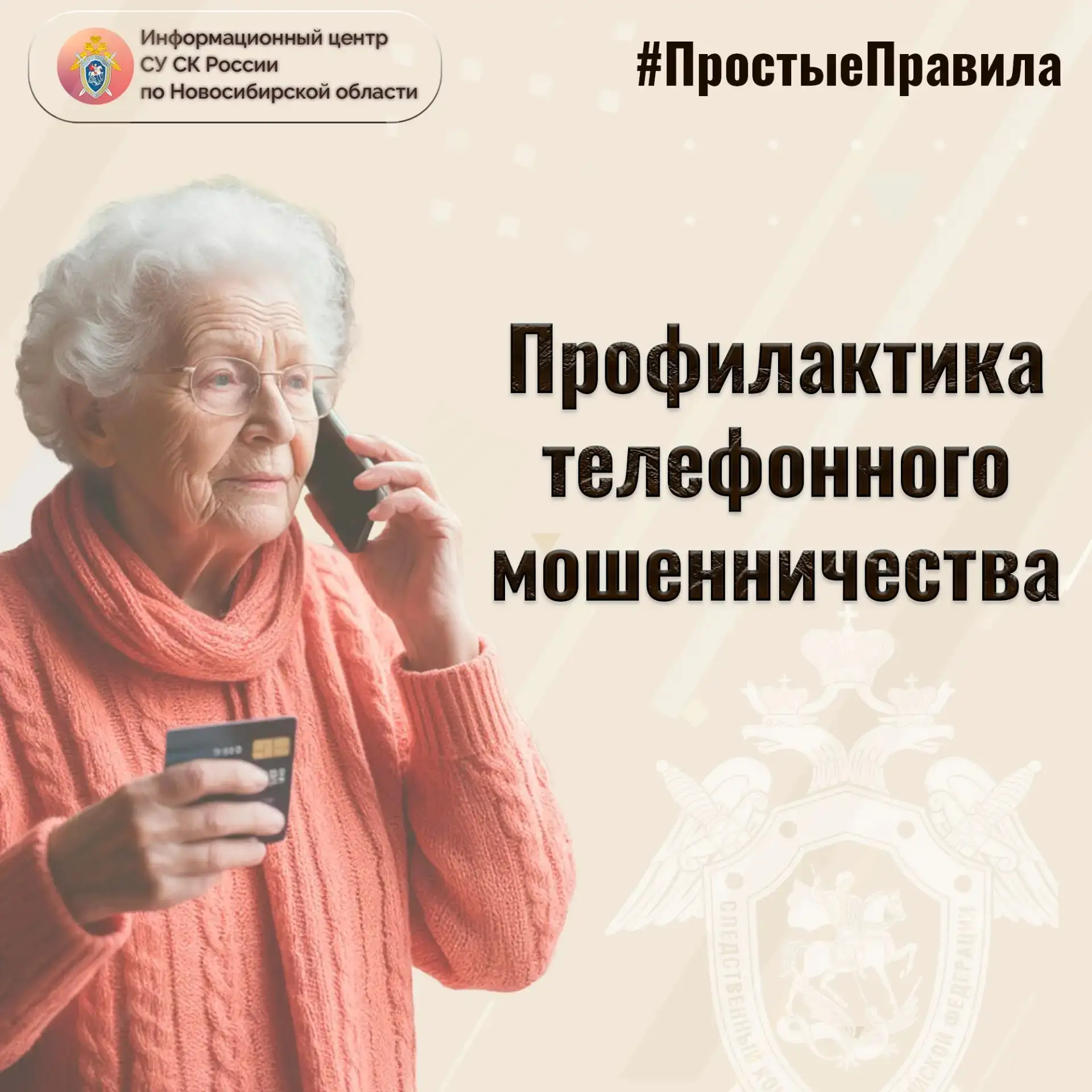 О профилактике телефонного мошенничества – в проекте Информационного центра СУ СК Росси...