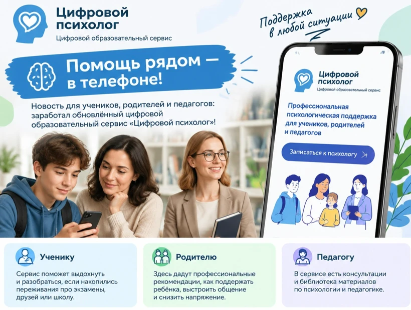 🧠 Помощь рядом — в телефоне!