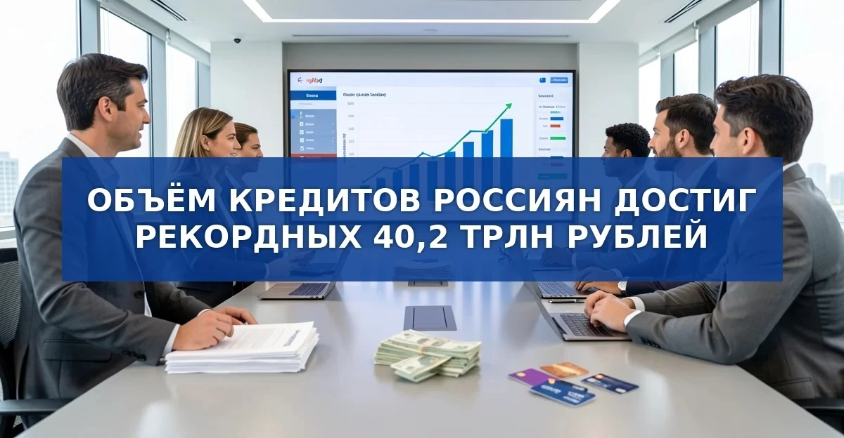 Рекордный объём кредитования