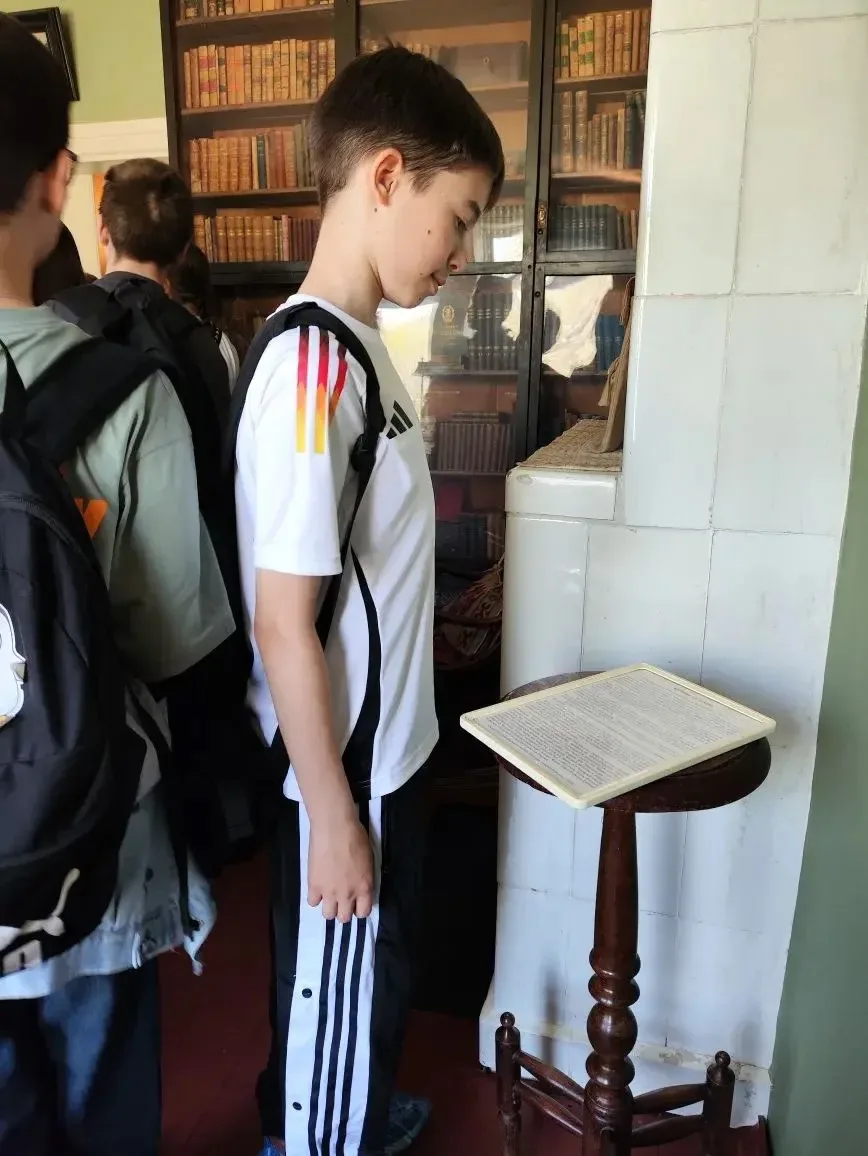 5 «М» — в гостях у Чехова в Мелихово 📖 Однажды на встрече 5 "М" класса с городской библиотекой и бес