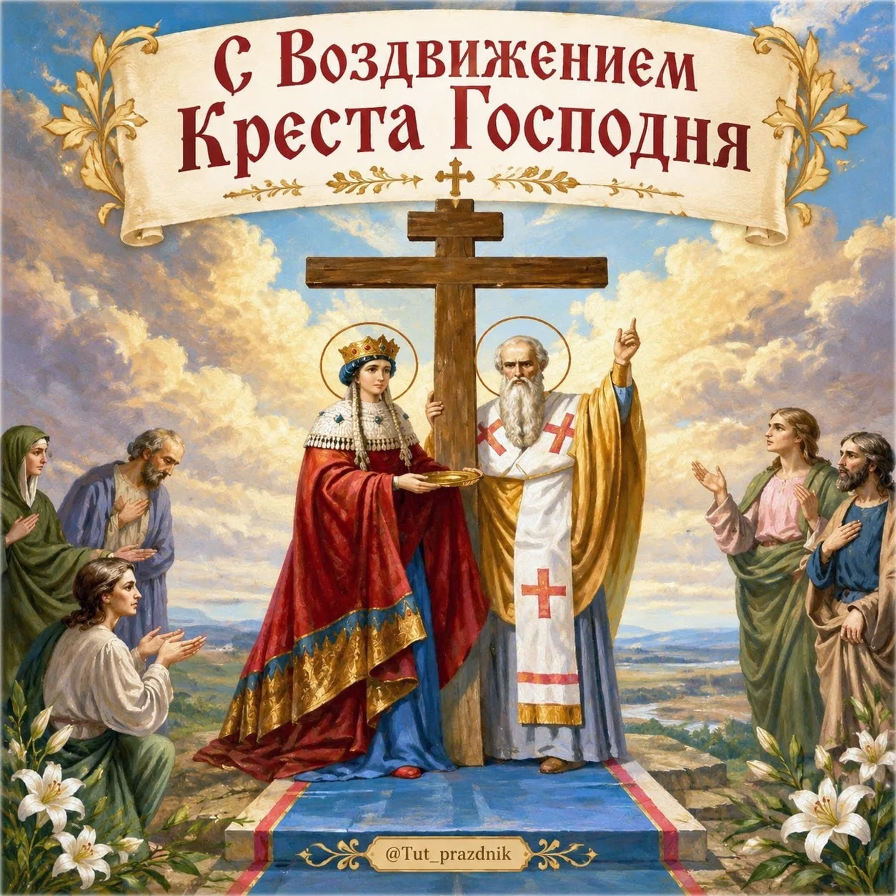 ✝️🌿 27 сентября — Воздвижение Честного и Животворящего Креста Господня