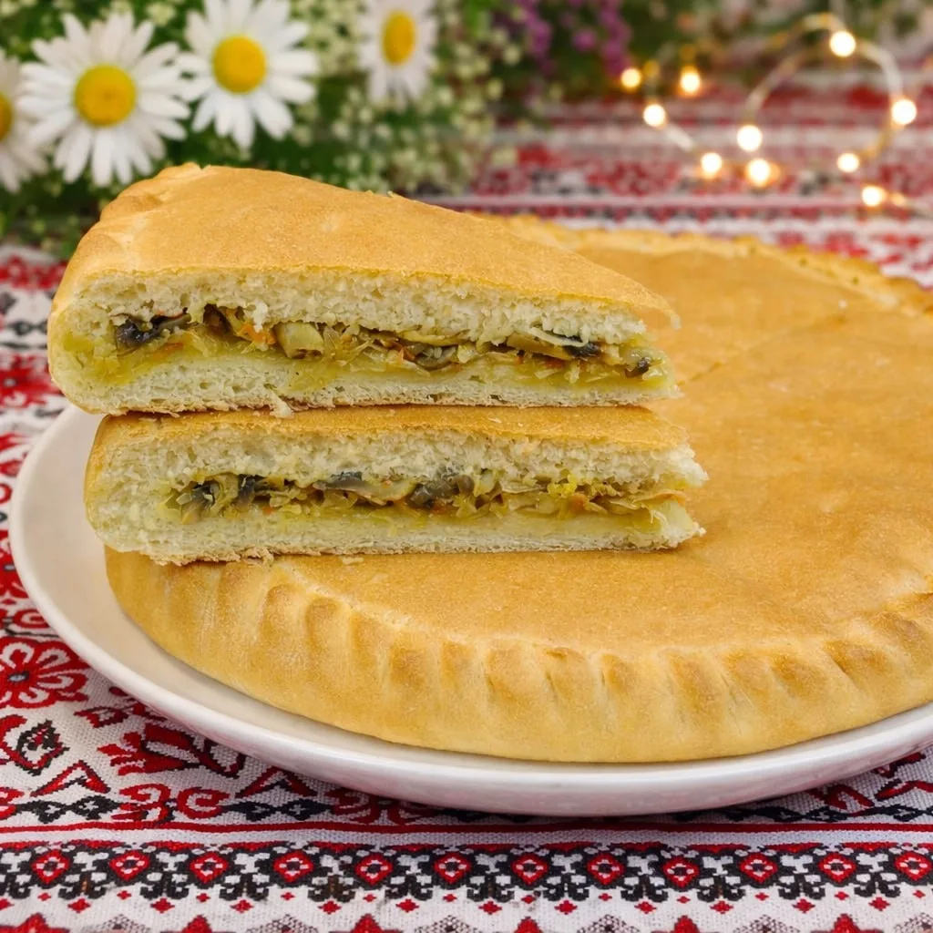 ПЫШНЫЙ ДОМАШНИЙ ПИРОГ С СОЧНОЙ НАЧИНКОЙ, ОТ КОТОРОГО НЕВОЗМОЖНО ОТОРВАТЬСЯ! АРОМАТ ЖАРЕНОЙ КАПУСТЫ И