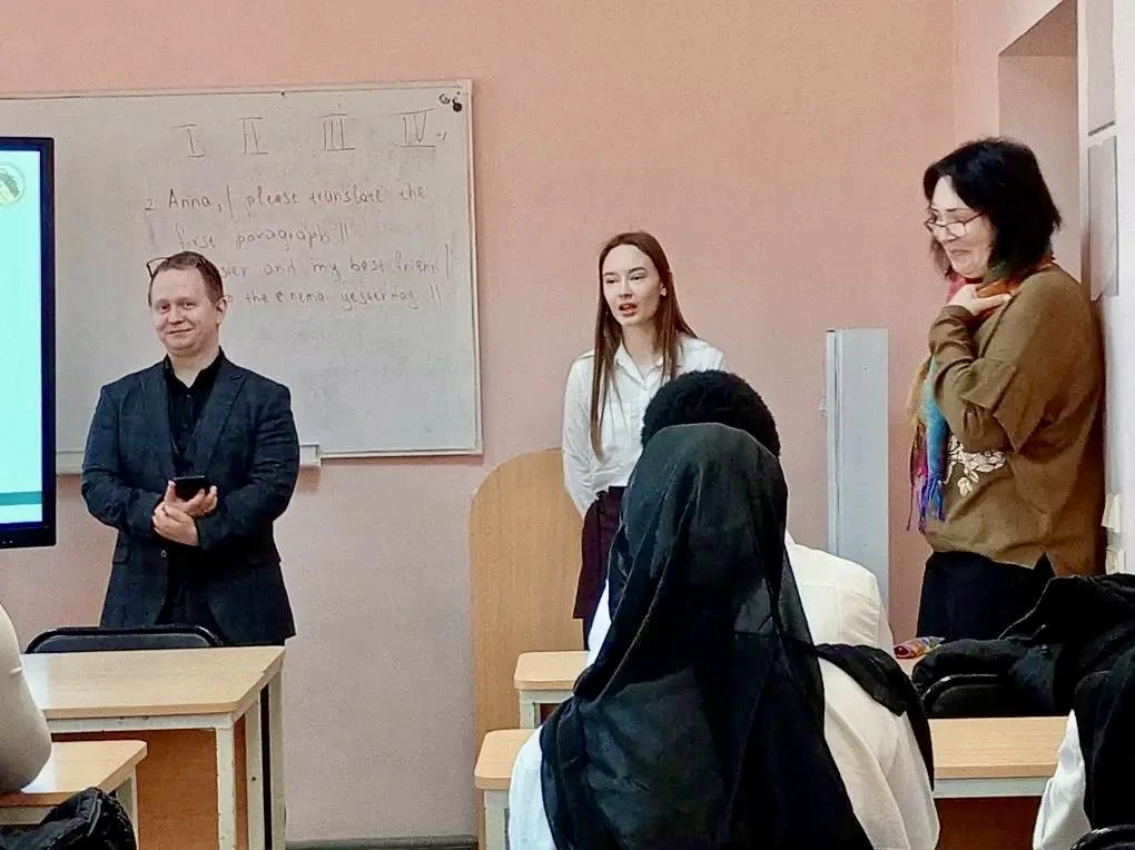 🌍🎓 Факультет иностранных языков посетили иностранные студенты подготовительного факул...