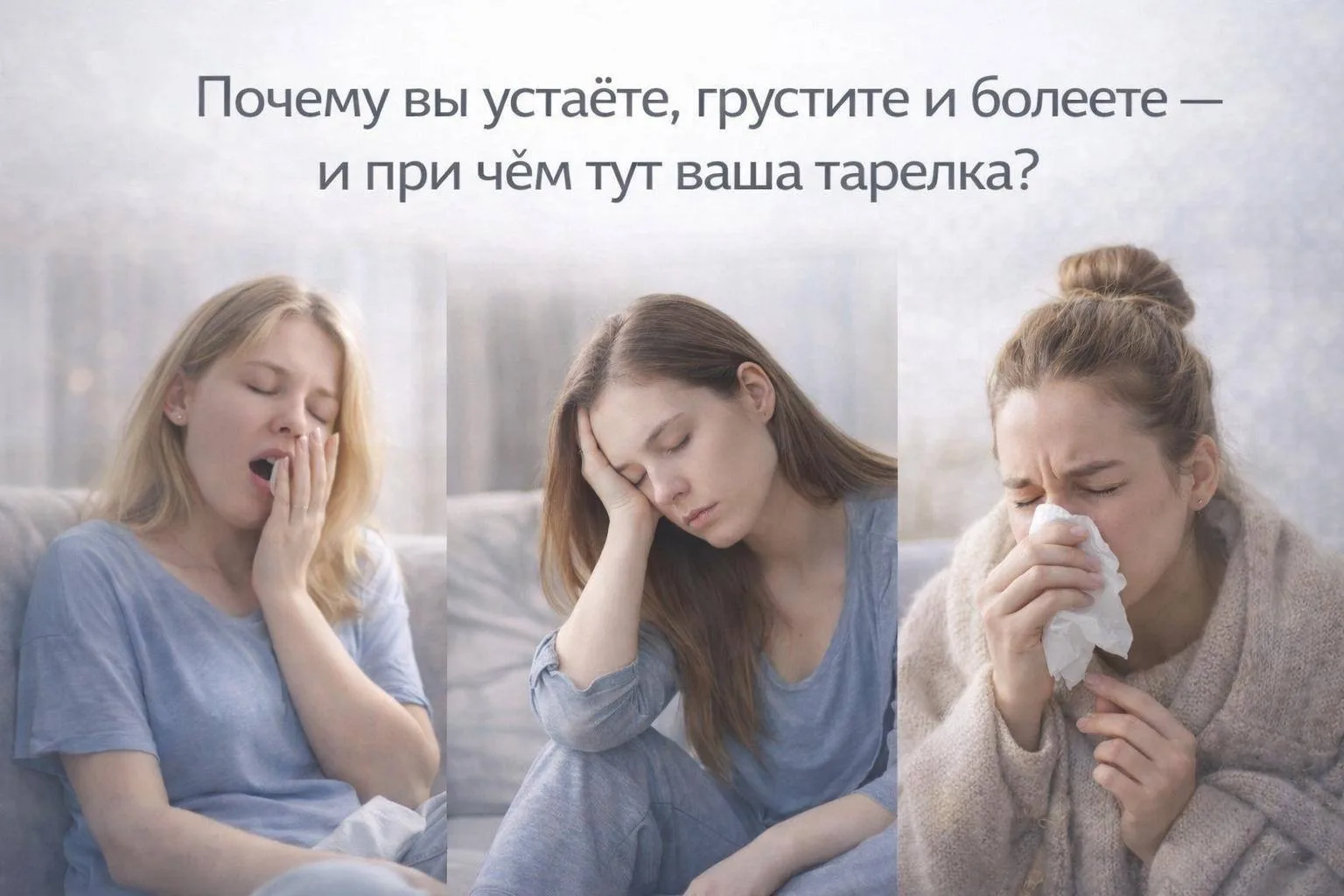 🤯 Почему вы устаёте, грустите и болеете — и при чём тут ваша тарелка?