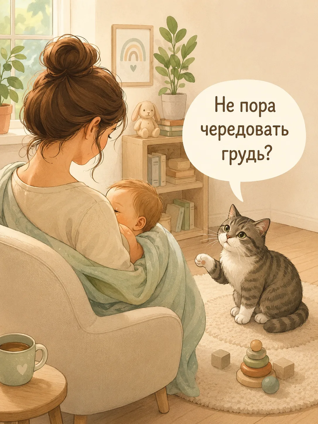 КАК ЧЕРЕДОВАТЬ ГРУДЬ ПРИ КОРМЛЕНИИ?