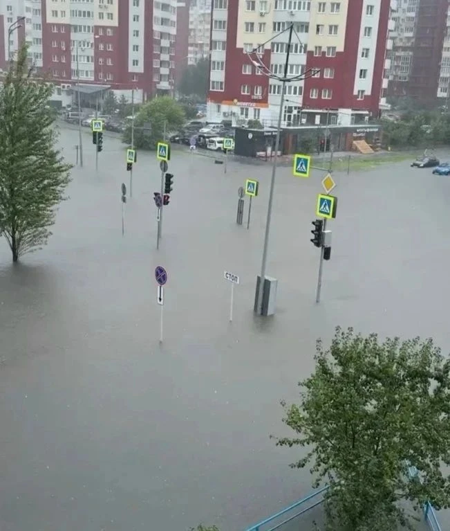 В Тюмени все выходные будут лить дожди
