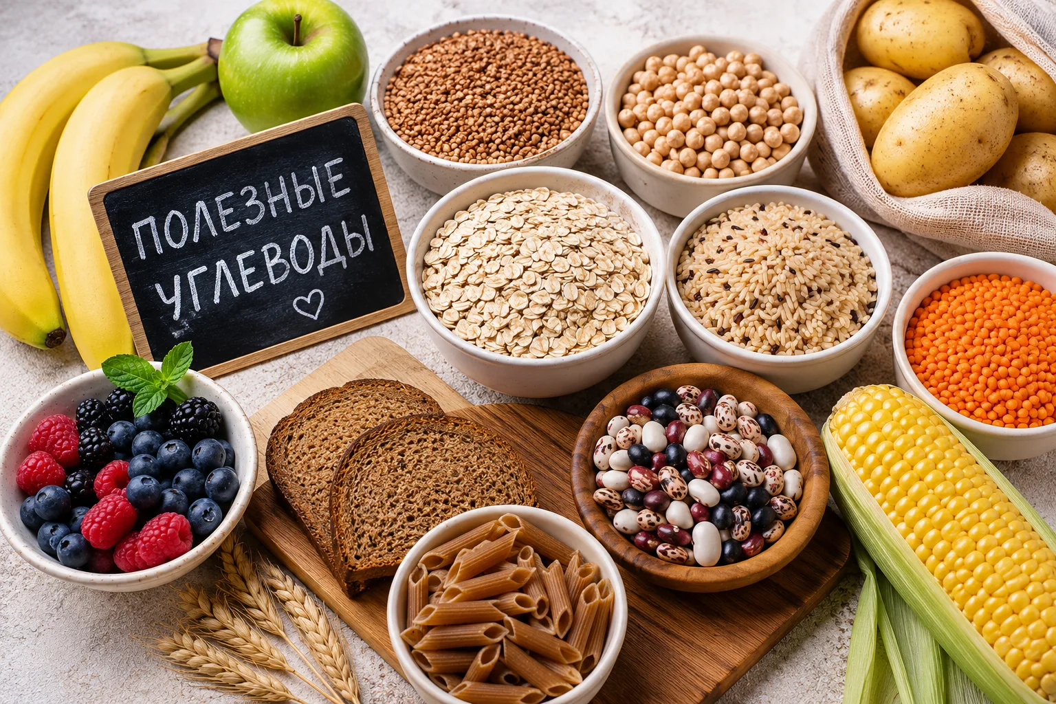 Полезные углеводы: что есть, если хочешь красивую фигуру