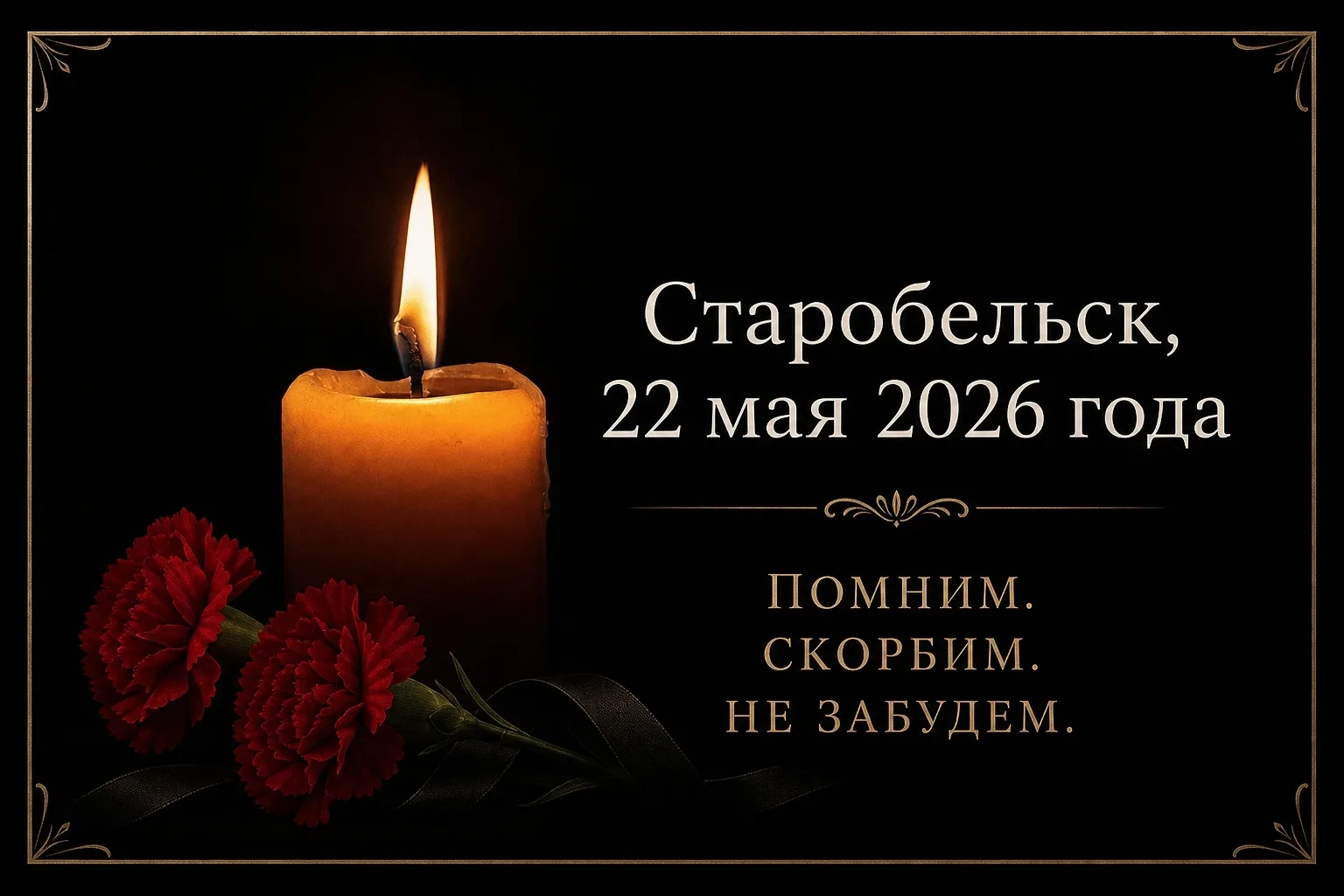 Старобельск, 22 мая 2026 года.