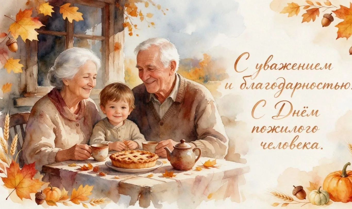 🍁За окном золотая листва, а в календаре — особенная дата. 1 октября в России  чествуют...