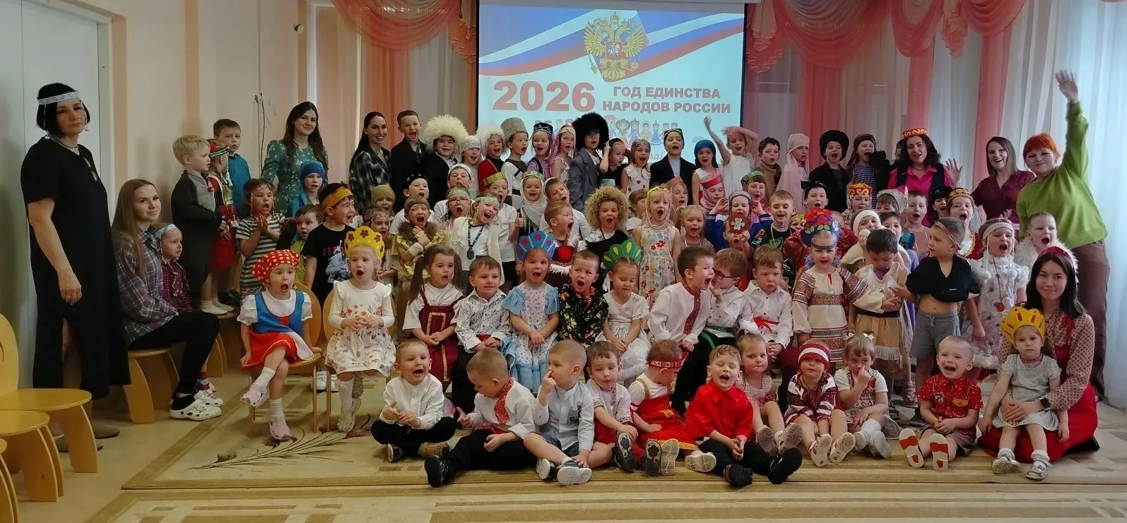 💥Про фестиваль «Дружба народов» в детском саду...