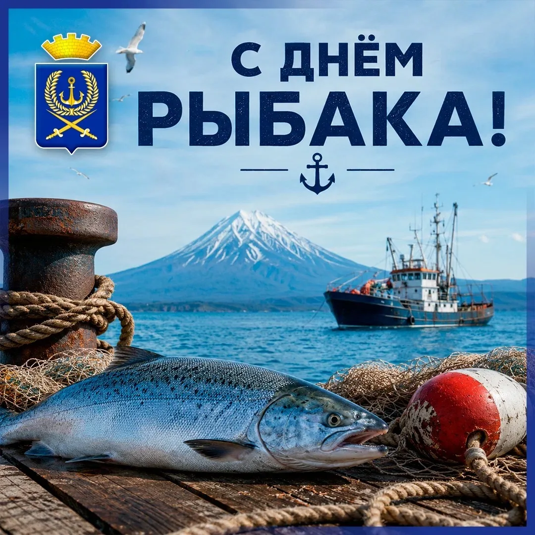 Дорогие вилючинцы! Уважаемые ветераны отрасли, труженики рыбопромышленных предприятий и рыбаки-любит