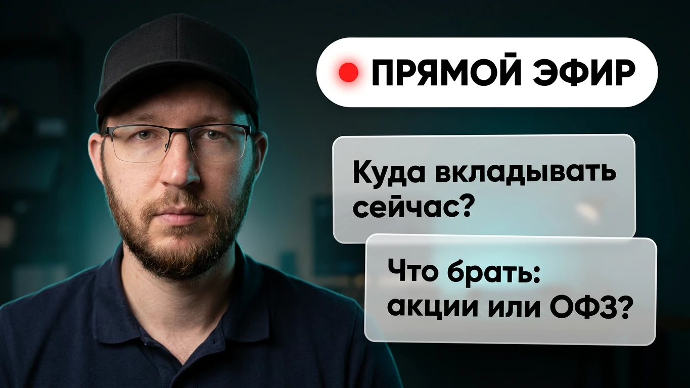 Инвестиционный подкаст с ответами на вопросы подписчиков https://youtube.com/live/lGNjZ...