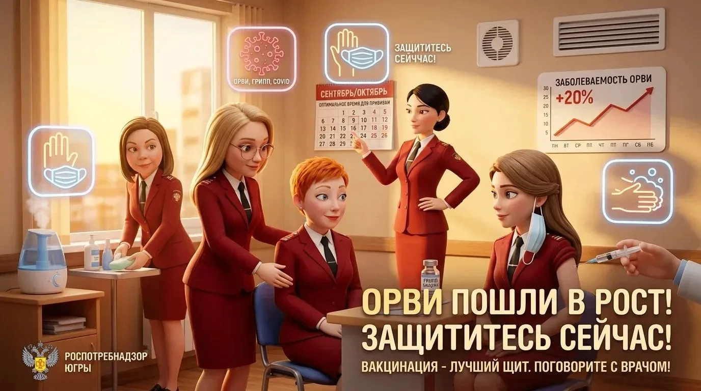 🌡 ОРВИ пошли в рост. Как защититься и зачем делать прививку от гриппа уже сейчас