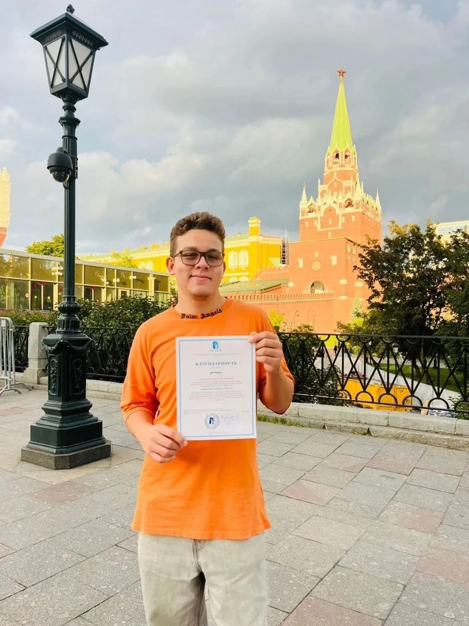 Наш кадет снова в Кремле👏