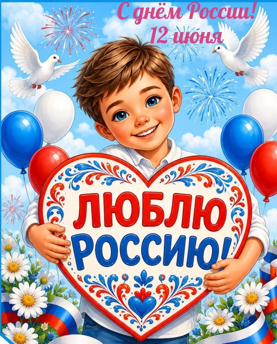С Днём России! 🇷🇺
Уважаемые родители, коллеги и наши дорогие воспитанники! Поздравляем вас с главн